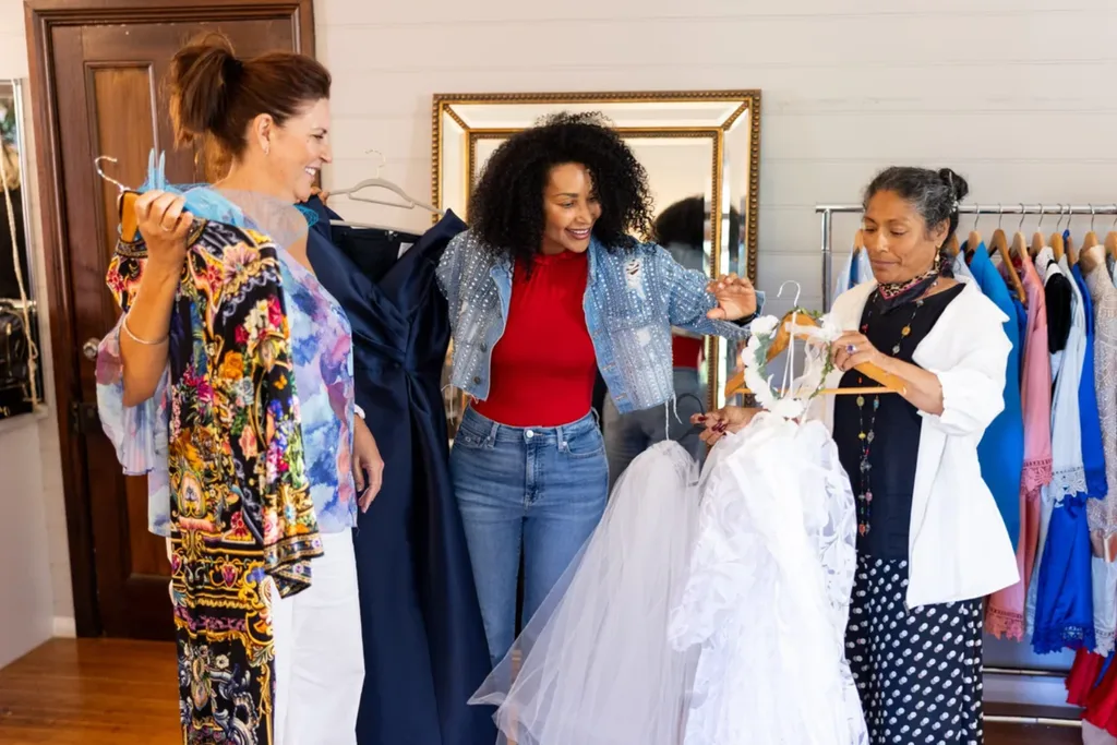 Shamse partaking in Muriel's wedding phptoshoot on golden bachelor