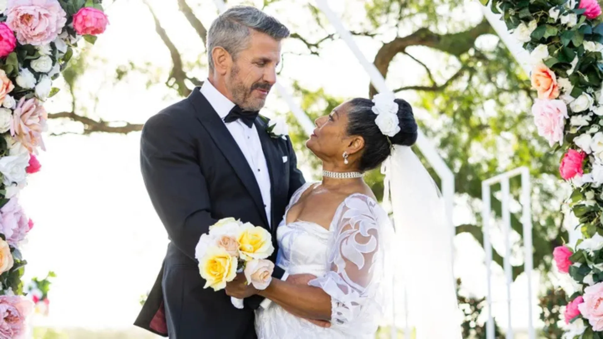 Shamse and Bear wedding photoshoot on The Bachelor