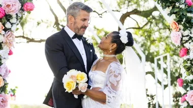 Shamse and Bear wedding photoshoot on The Bachelor