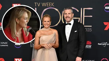 Sam Armytage and Bear Golden Bachelor