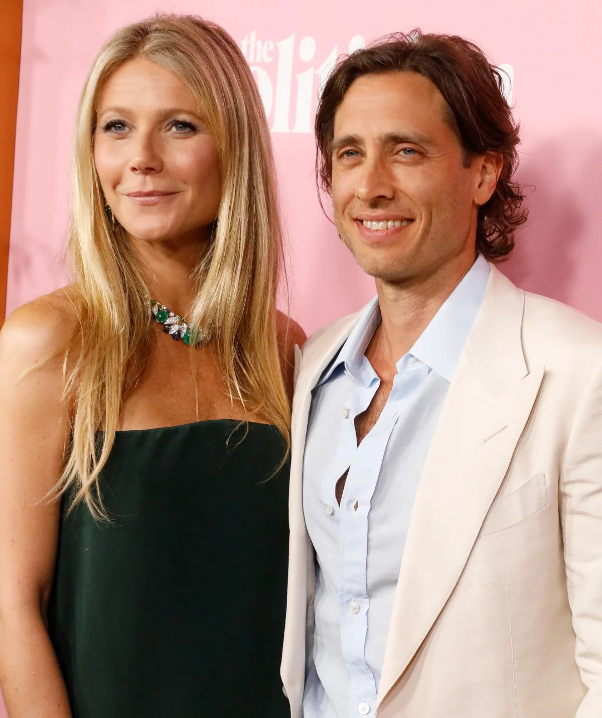 Gwyneth Paltrow and Brad Falcuk attend the premiere of Netflix's "The Politician"