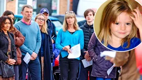 Gerry and Kate McCann (INSET: Madeleine McCann)