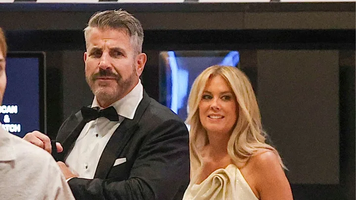 The Golden Bachelor Bear Myrden and host Sam Armytage