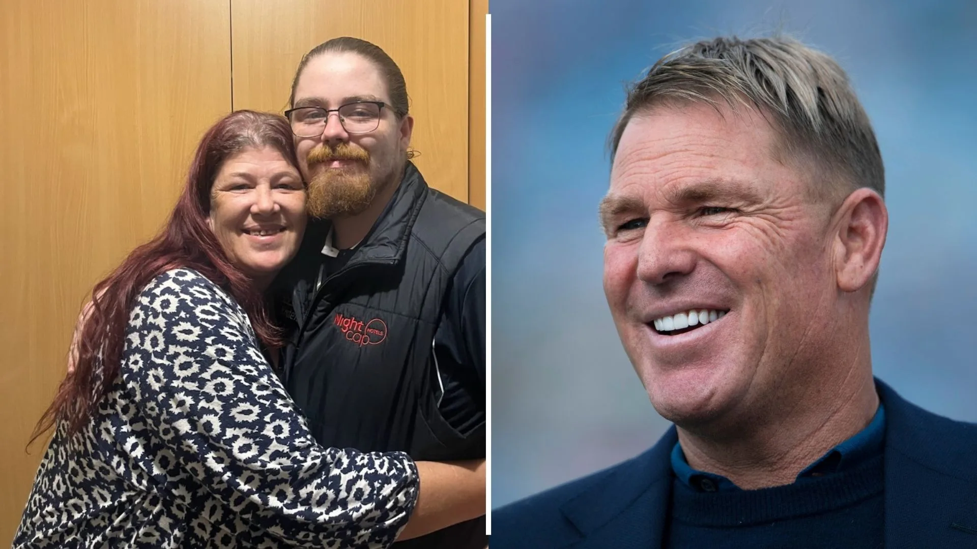 Shane Warne and Naomi