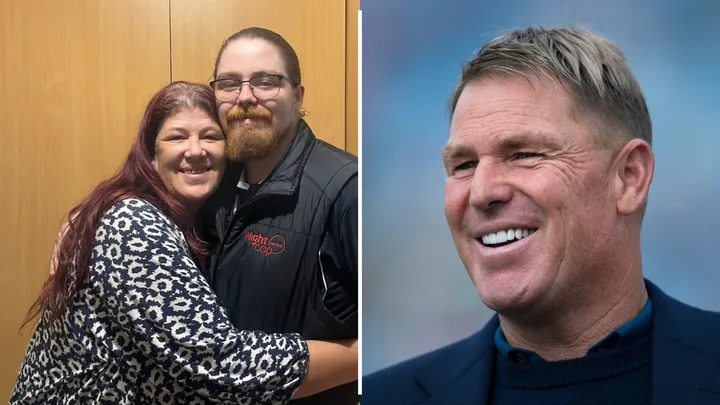 Shane Warne and Naomi