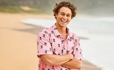 Matt Evans as Theo in Home And Away.