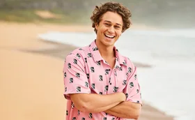 Matt Evans as Theo in Home And Away.