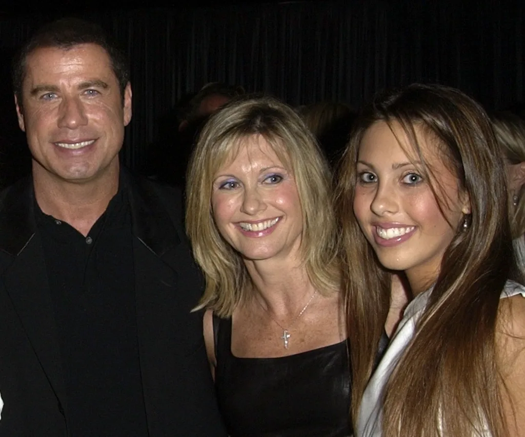 John, Olivia and Chloe in 2002