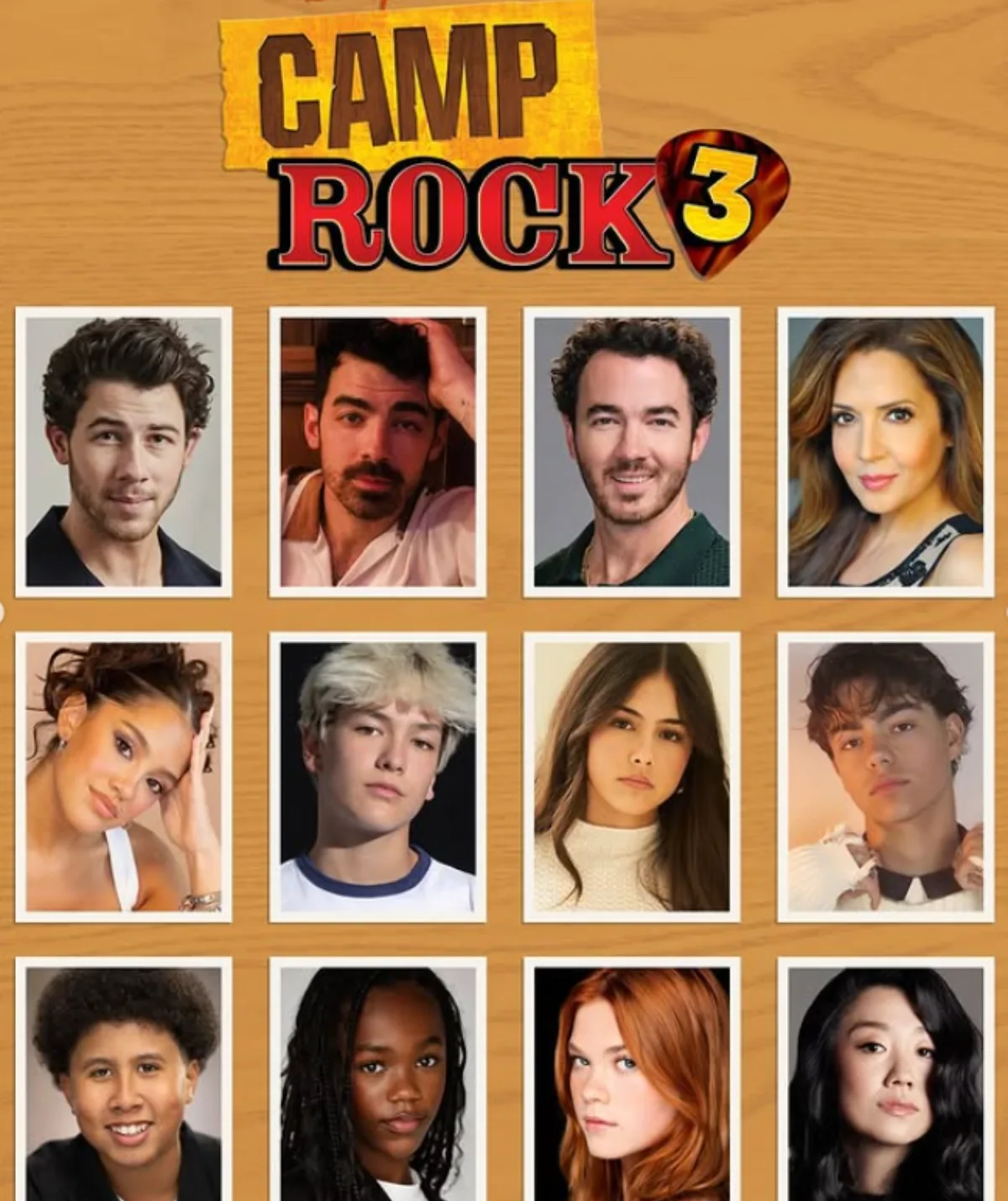 Hudson cast camp rock 3