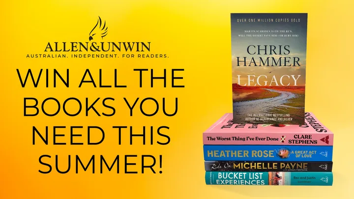 Win a bundle of must-read books from Allen & Unwin!