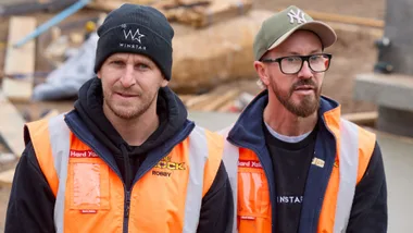 Robby and Mat’s heartbreak two days before The Block auction