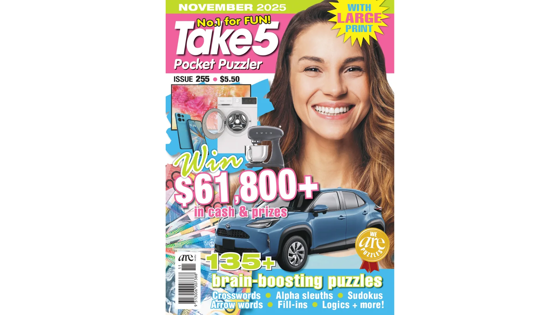 Take 5 Pocket Puzzler Issue 255