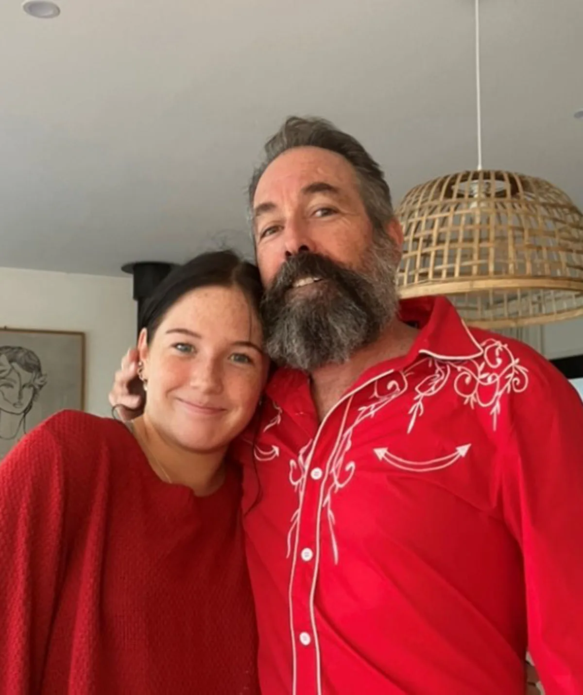 My husband Greg and daughter Beatrice. (Image: Supplied)