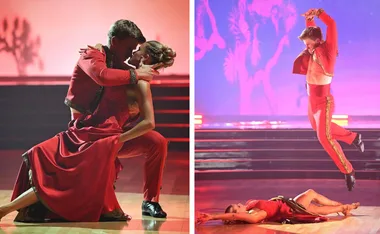 Robert Irwin’s sexy Paso Doble scores brilliantly on Dancing With The Stars week 8