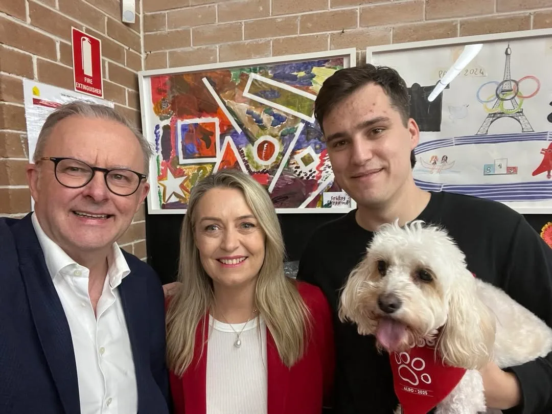 Anthony Albanese, Jodie and Nathan