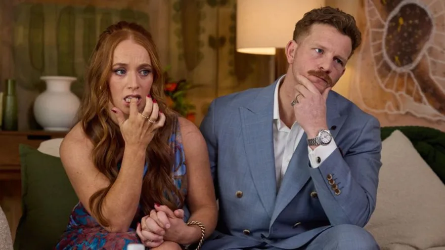 Emma and Ben on The Block Auction Day