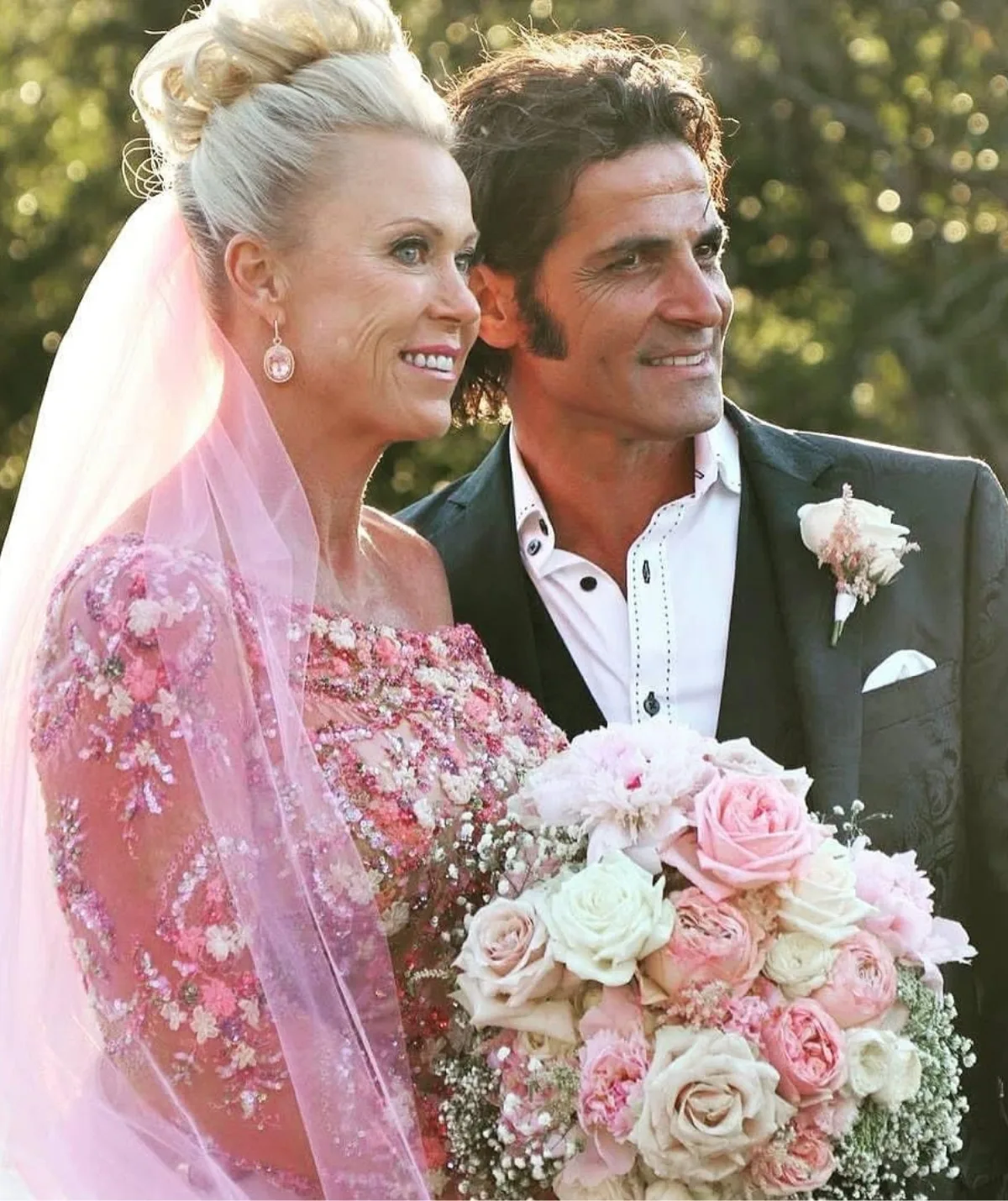 Mark and Lisa's original wedding