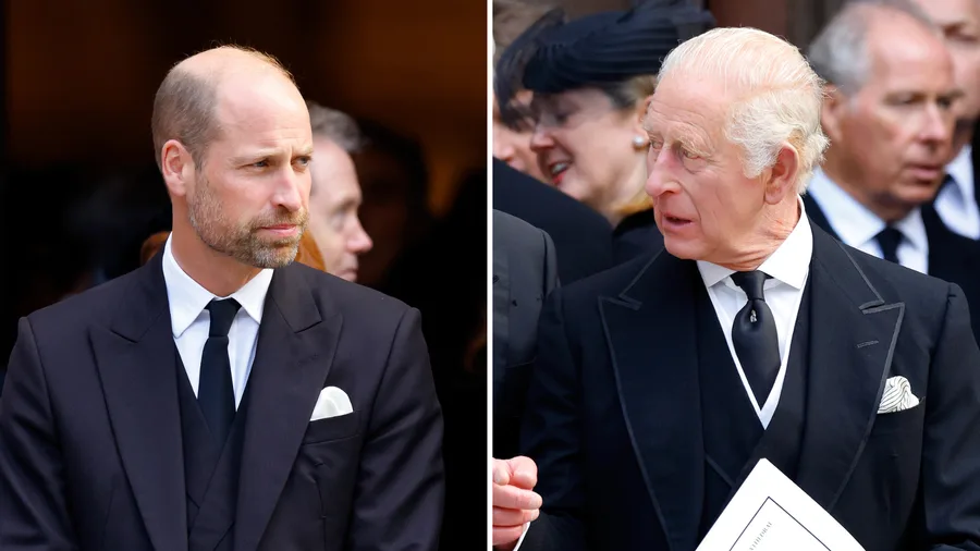 King Charles and Prince William