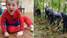 William Tyrell/Search in bushland.