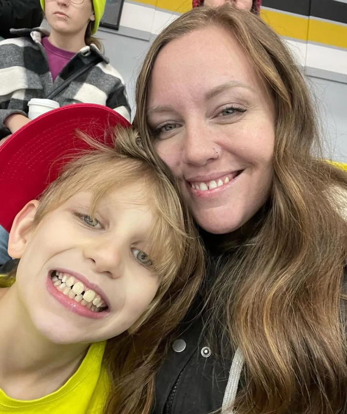 Me and my son Liam. (Image: Supplied)