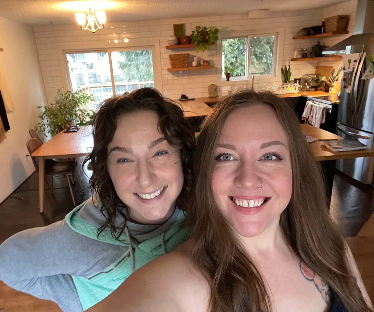 Kelly and me. (Image: Supplied)