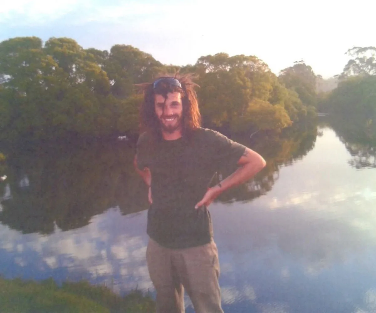 Me back when I was living on the streets. (Image: Supplied)