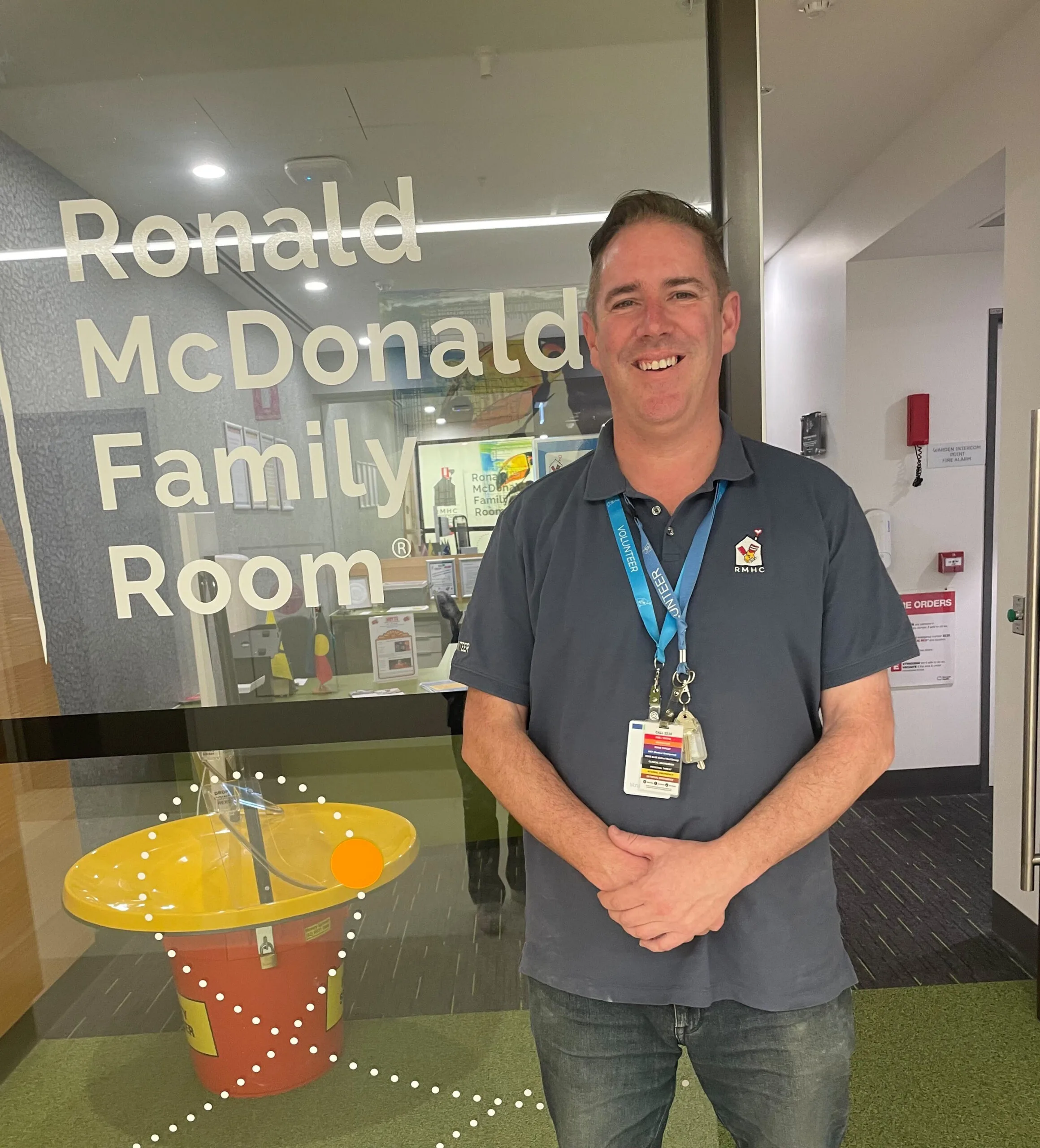 I'm proud to give back to the charity that helped my family. (Image: Supplied)