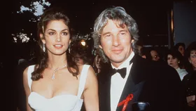 1993 Cindy Crawford and Richard Gere.