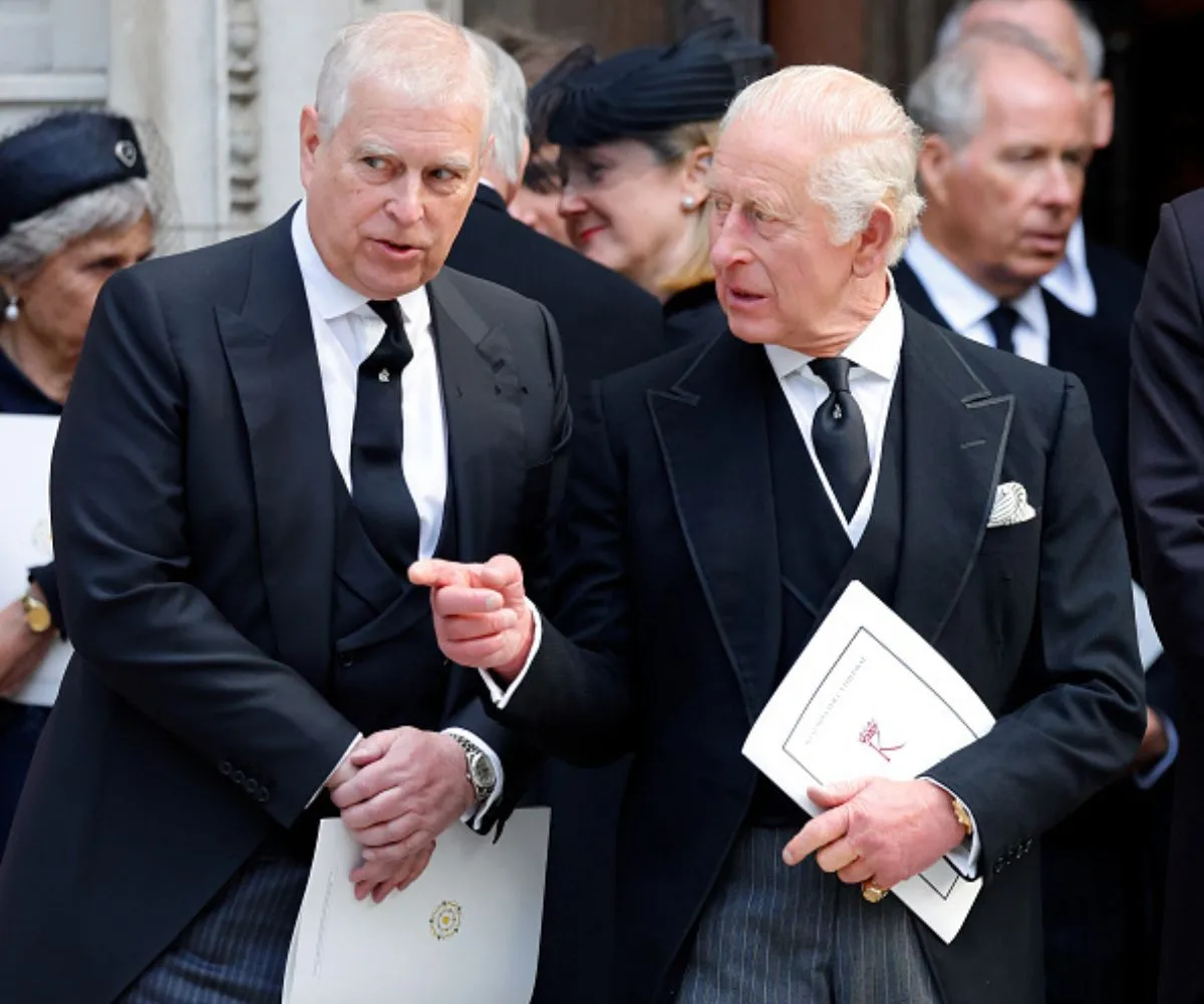 Prince no more: Andrew's titles were stripped last week. (Image: Getty)