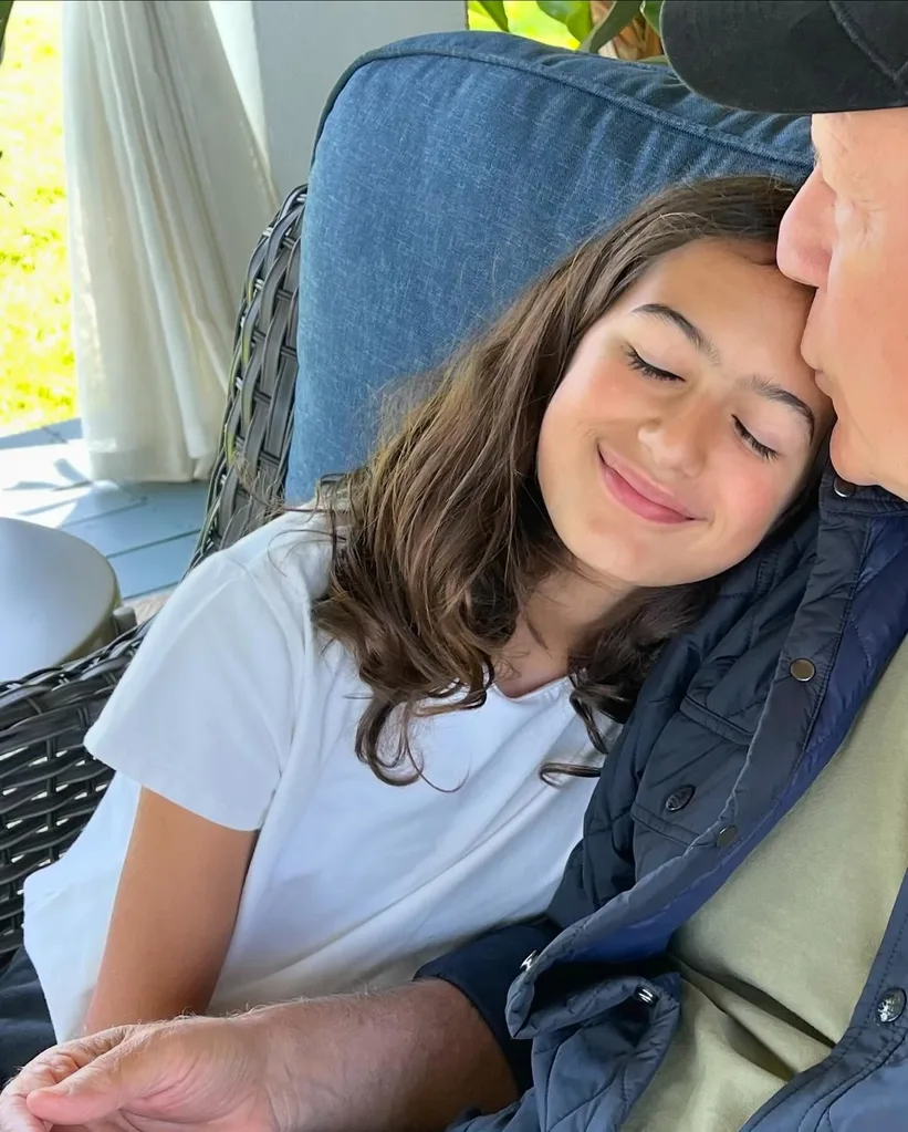 Bruce Willis and daughter Mabel