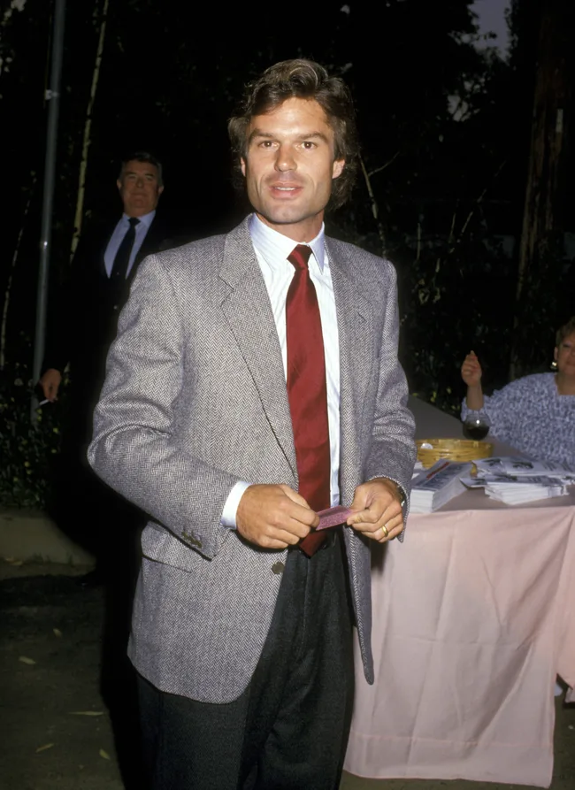 Harry Hamlin during Fundraiser for Michael Dukakis at Home of Sally Field in Los Angeles, California, United States.