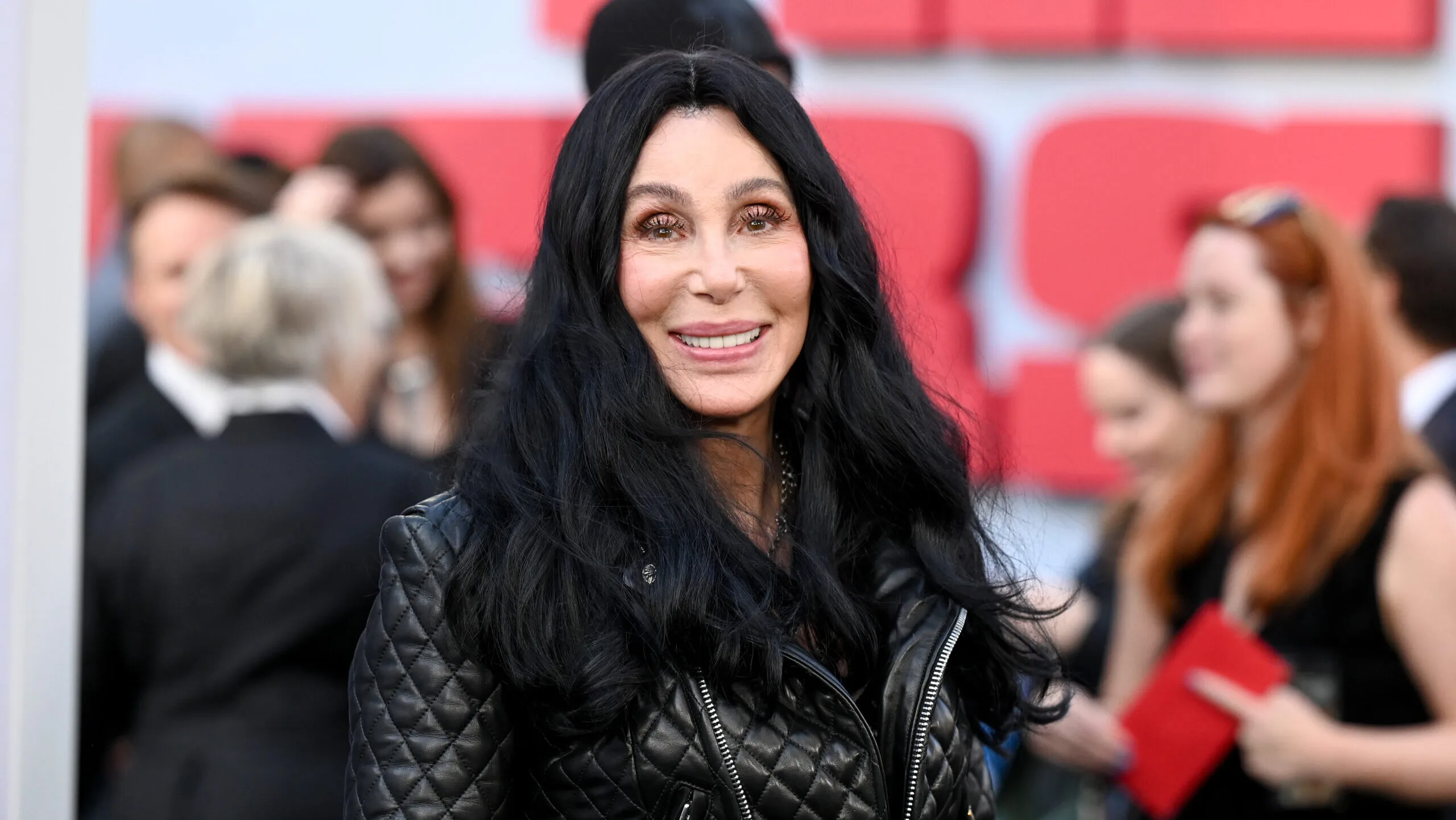 Cher at "The Bikeriders" Los Angeles Premiere held at the TCL Chinese Theatre on June 17, 2024 in Hollywood, California (Photo by Gilbert Flores/Variety via Getty Images)