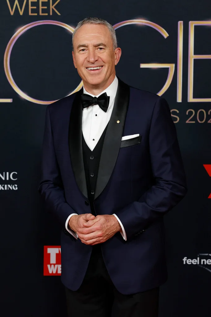 SYDNEY, AUSTRALIA - AUGUST 03: Mark Beretta attends the 65th TV WEEK Logie Awards at The Star on August 03, 2025 in Sydney, Australia. (Photo by Brendon Thorne/Getty Images)