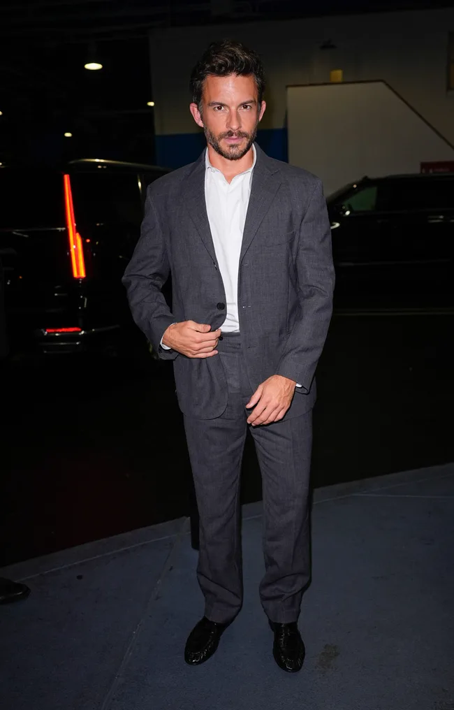 NEW YORK, NY - OCTOBER 30: Jonathan Bailey is seen arriving at the Time100 Next at Current at Chelsea Piers on October 30, 2025 in New York City. (Photo by XNY/Star Max/GC Images)