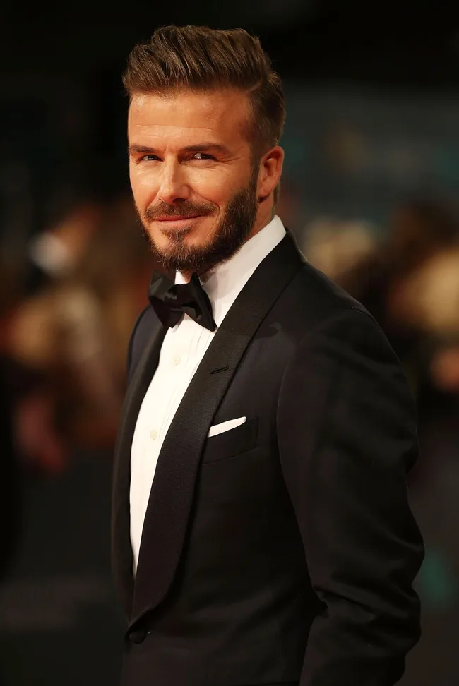 LONDON, ENGLAND - FEBRUARY 08: David Beckham attends the EE British Academy Film Awards at The Royal Opera House on February 8, 2015 in London, England. (Photo by Danny Martindale/WireImage)