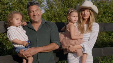 Jamie Durie and wife Ameka Jane with kids Beau and Nash