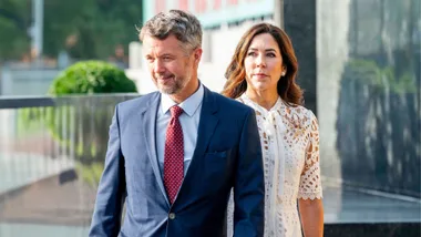 Danish royals Queen Mary and King Frederik.