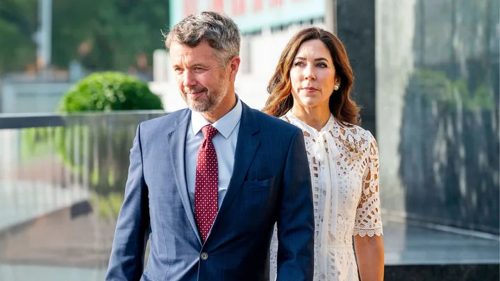 Danish royals Queen Mary and King Frederik.