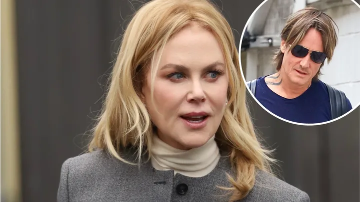 Nicole Kidman, INSET: Keith Urban