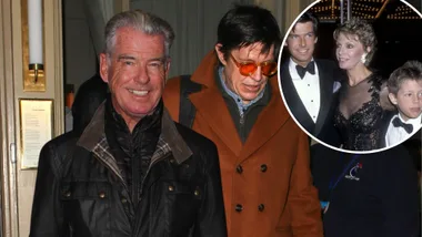 EXCLUSIVE: Pierce Brosnan ends family feud!