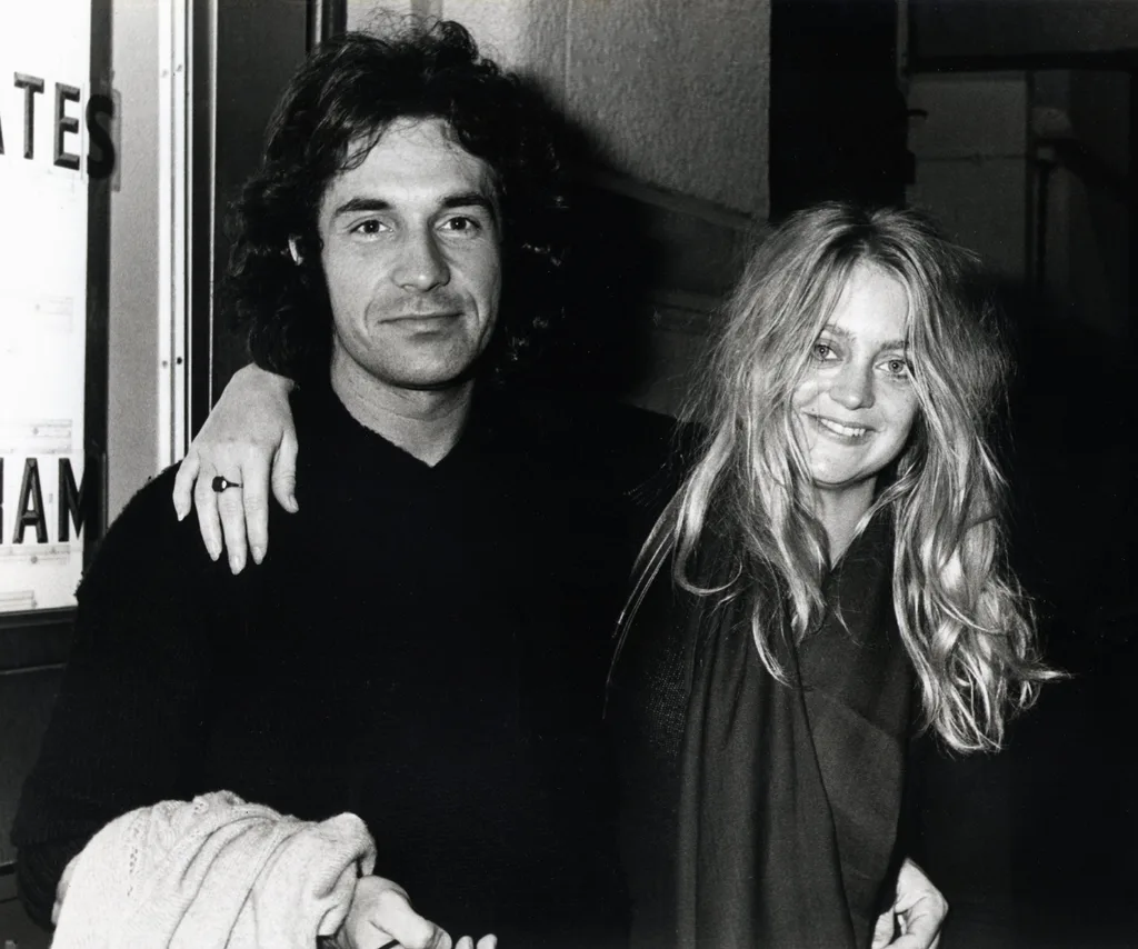 Goldie Hawn and ex husband Bill Hudson