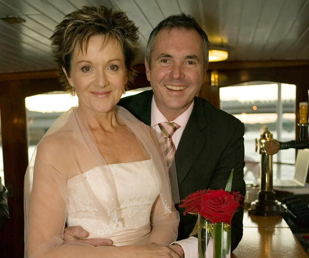 Susan and Karl's Neighbours wedding.