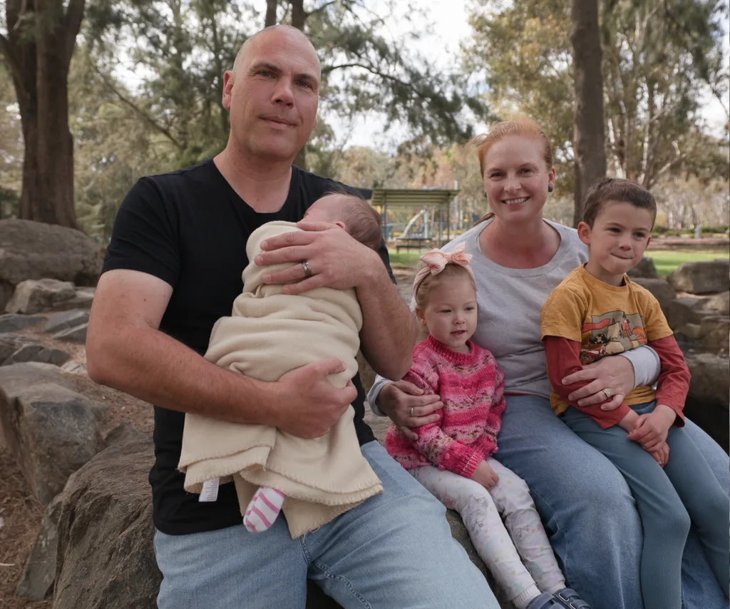 The Quercini family in Jamie Durie's Future House.