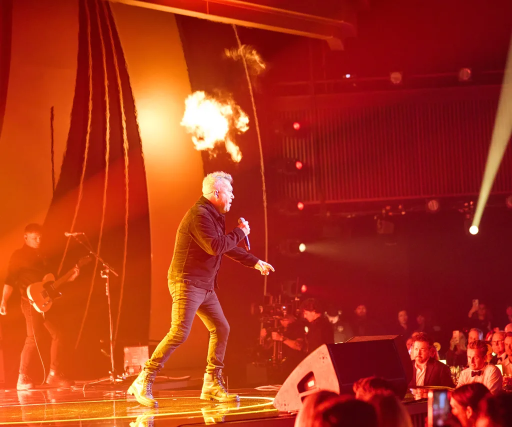 Jimmy performs live at the 2025 TV WEEK Logie Awards.