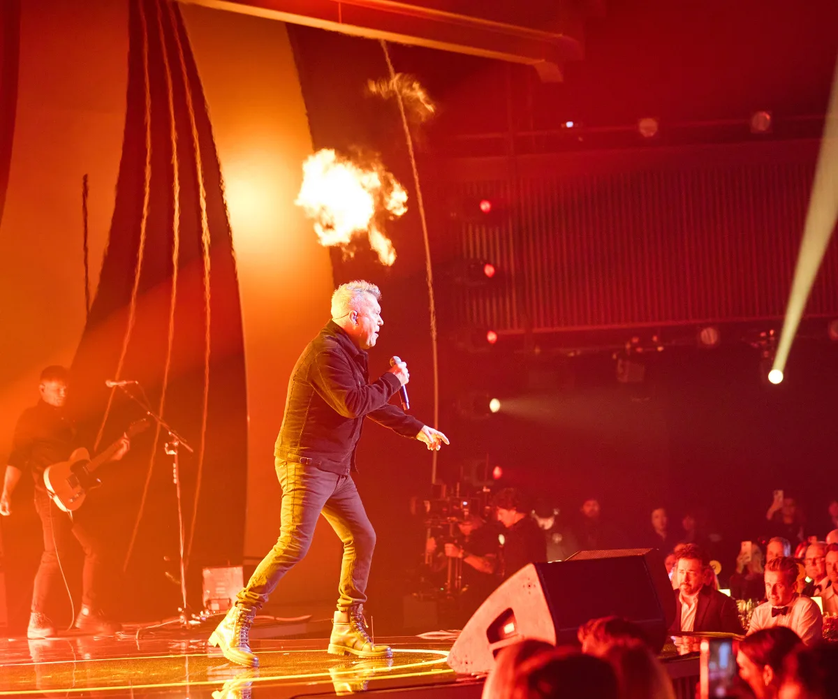 Jimmy performs live at the 2025 TV WEEK Logie Awards.
