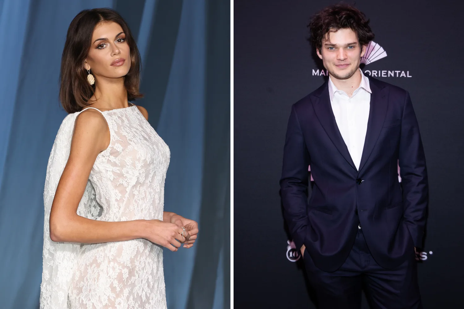 Kaia Gerber and Homer Gere. 