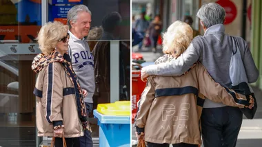 EXCLUSIVE PICS: Who is the man making Patti Newton smile?