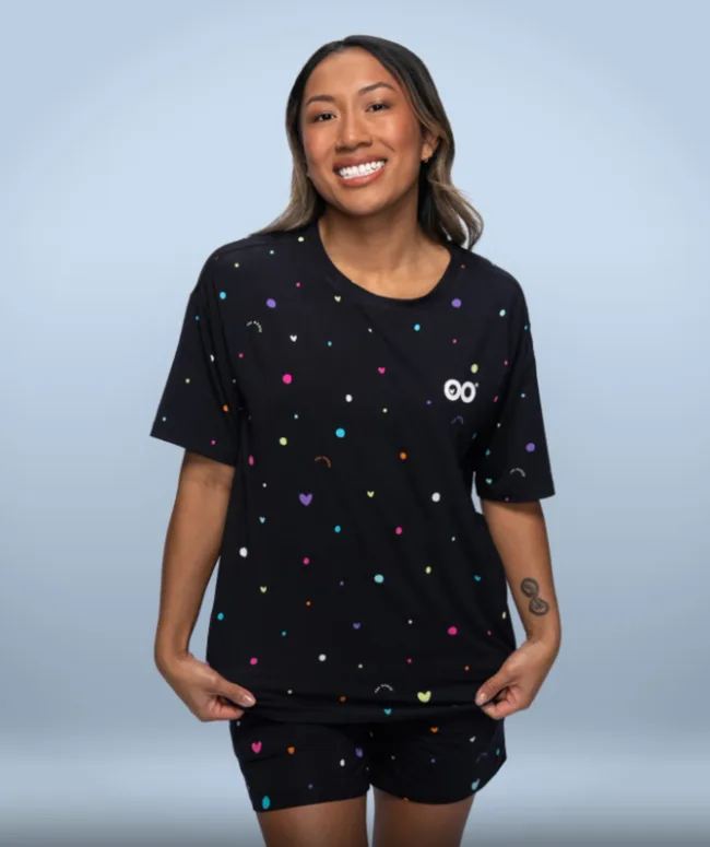 Confetti cooling short sleeve shirt