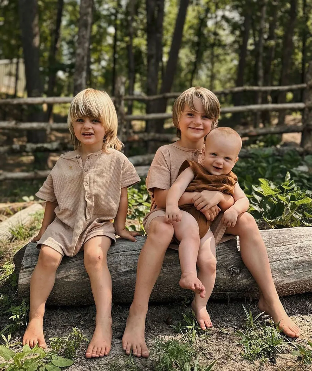 Thom, Hudson and Gus are thriving. (Image: Supplied)