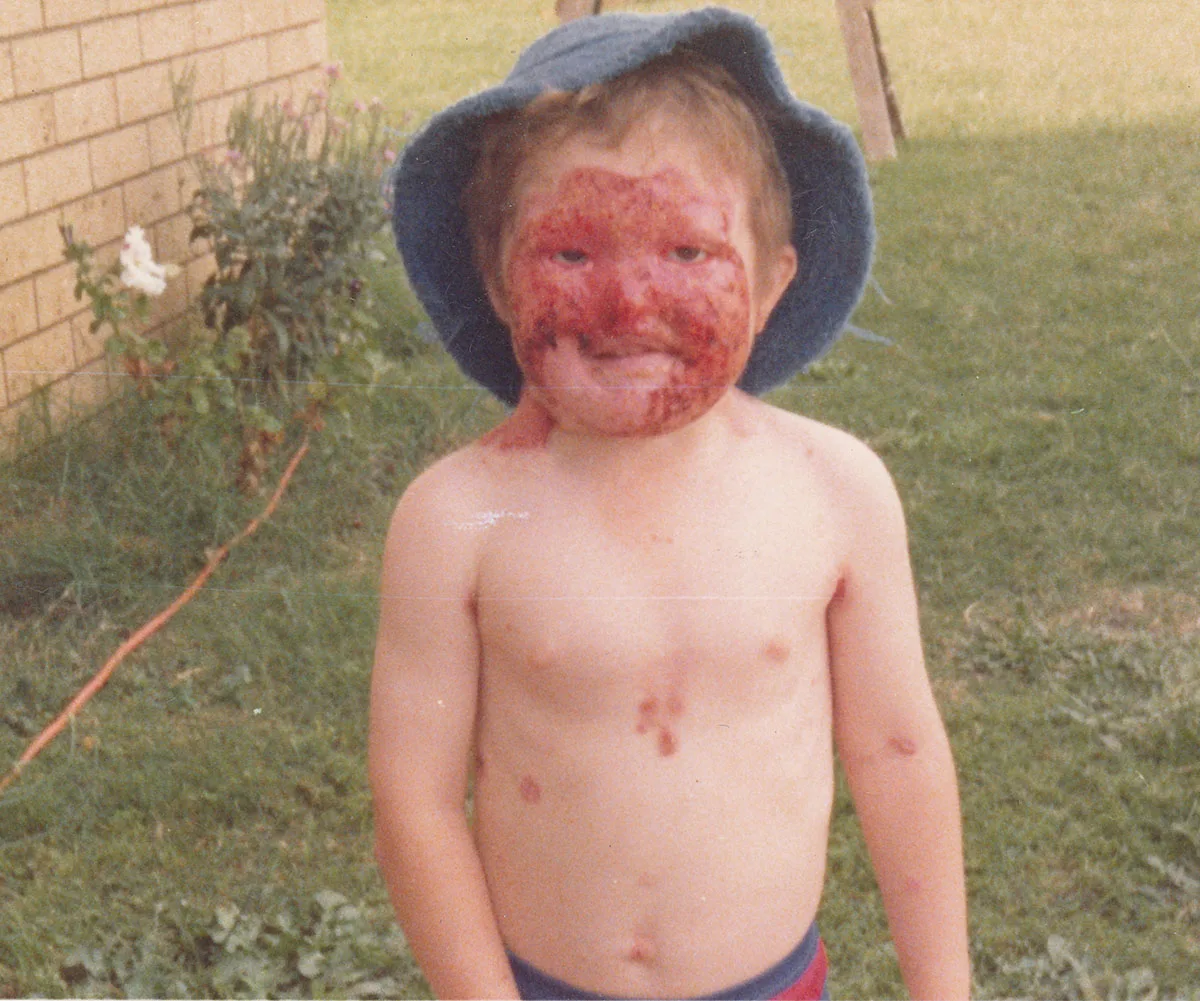 Me around 4 years old. (Image: Supplied)